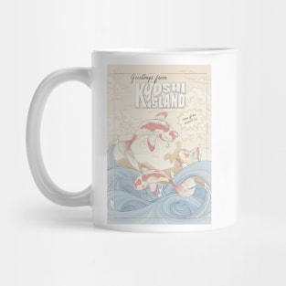 Kyoshi Island Travel Poster Mug